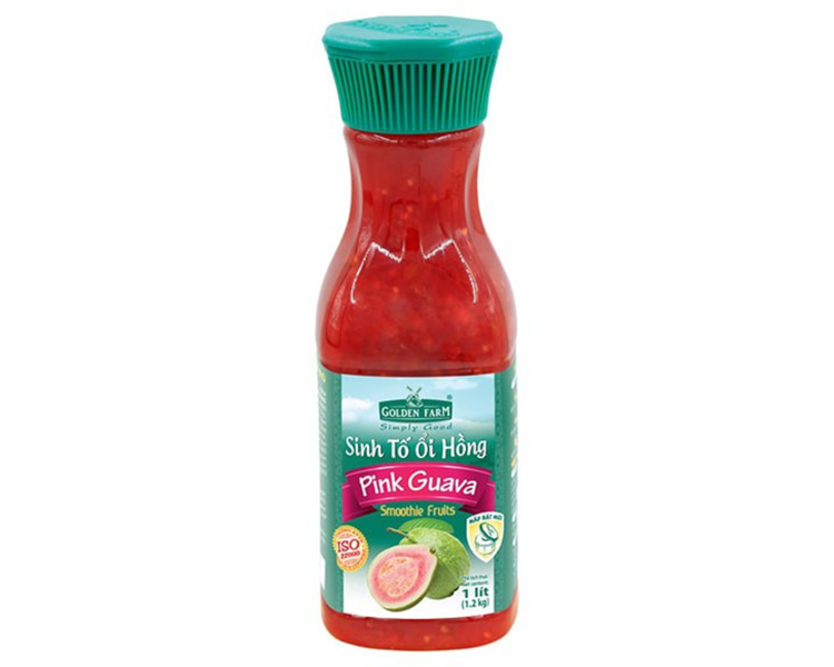 GOLDEN FARM SINH TỐ ỔI HỒNG 1L (12/THÙNG)