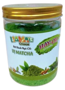 MAMA CHOICE BỘT BÁNH NGŨ CỐC VỊ MATCHA