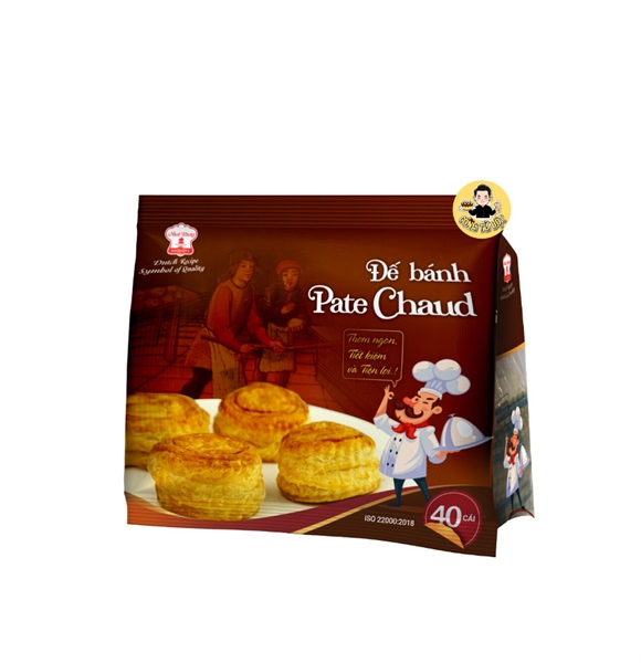 ĐẾ BÁNH PATE CHAUD 40 MIẾNG TÂN NHẤT HƯƠNG