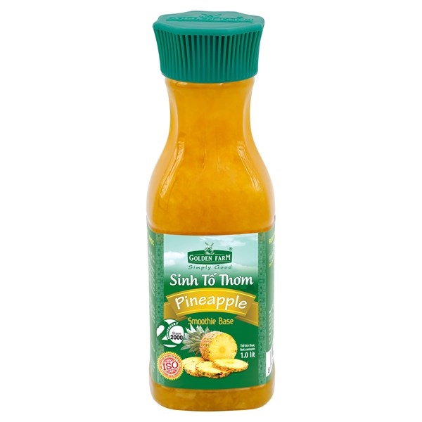 GOLDEN FARM SINH TỐ THƠM 1L (12/THÙNG)