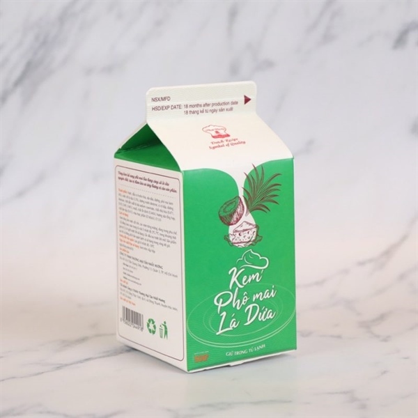 KEM PHÔ MAI LÁ DỨA TÂN NHẤT HƯƠNG 500G