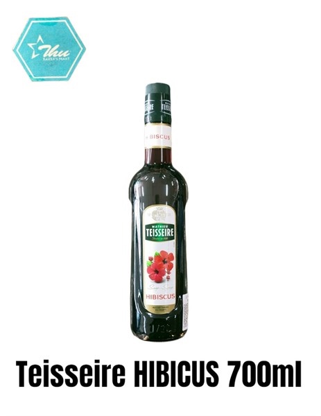 TEISSEIRE SYRUP HIBICUS 700ML (6/THÙNG)