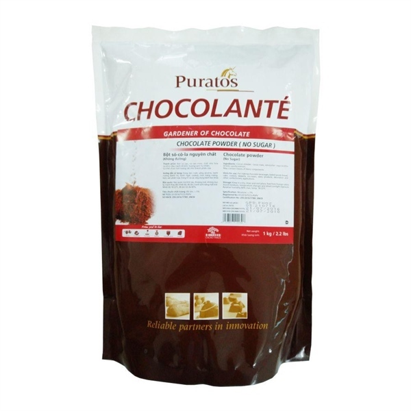 PURATOS BỘT SOCOLA NGUYÊN CHẤT 1KG (10/THÙNG)