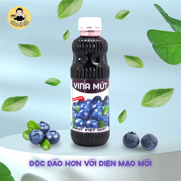 VINA SINH TỐ VIỆT QUẤT 1L (12/THÙNG)