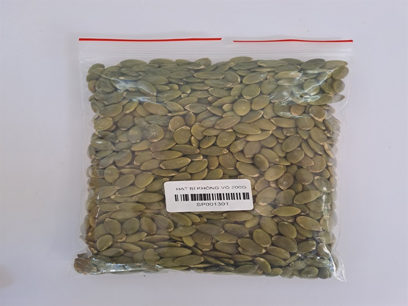 HẠT BÍ KHÔNG VỎ 200G