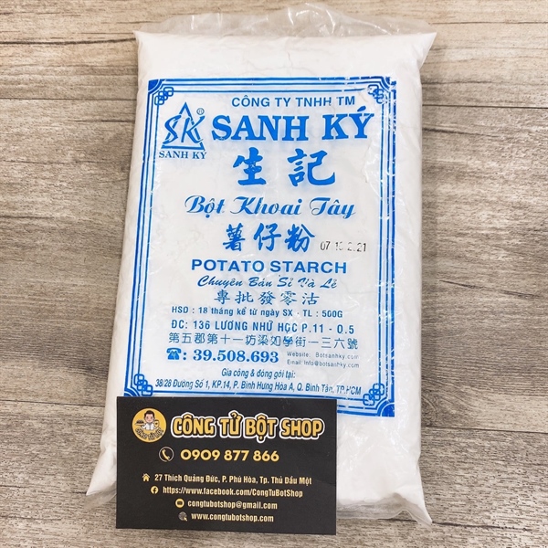 SANH KÝ BỘT KHOAI TÂY 500G
