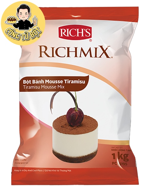 RICH'S BỘT BÁNH MOUSSE TIRAMISU 1KG