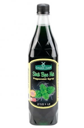 GOLDEN FARM SYRUP BẠC HÀ 1L (12/THÙNG)