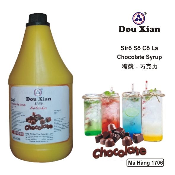 DOU XIAN SYRUP SOCOLA 2.5KG MH:1706
