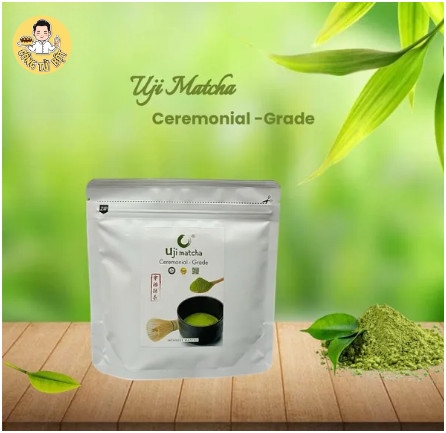 UJI BỘT MATCHA CEREMONIAL GRADE MÙA XUÂN 100G (100/THÙNG)