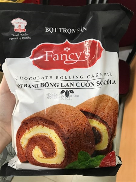 BỘT BÁNH BÔNG LAN CUỐN SOCOLA FANCY'S