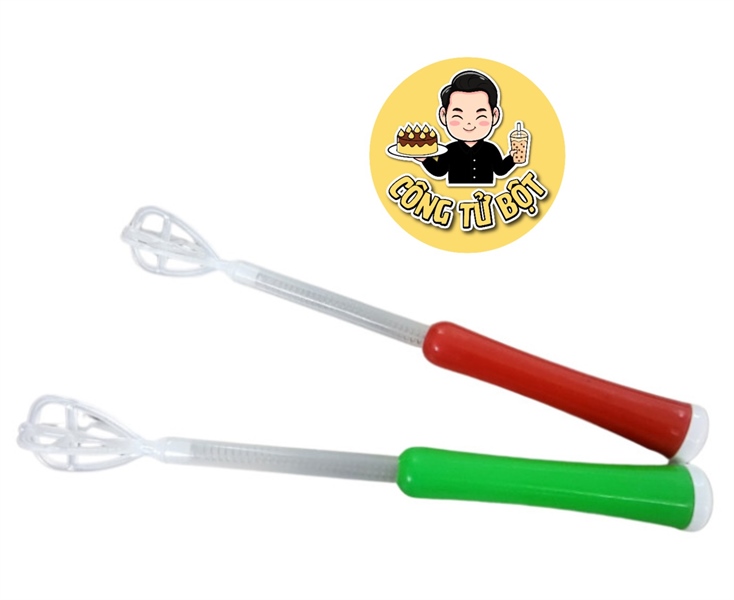 CÂY ĐÁNH BỌT CÀ PHÊ NHỰA