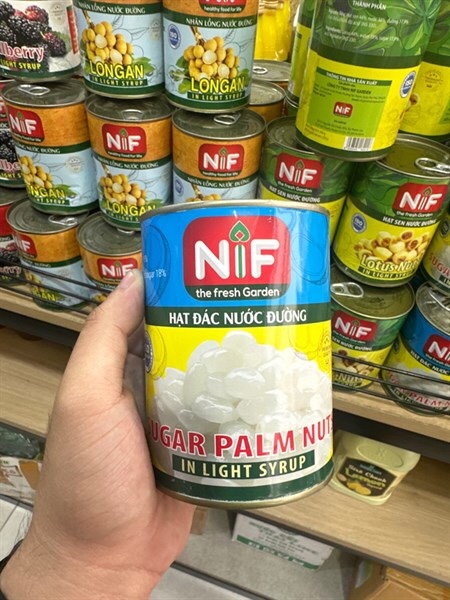 TIM HẠT ĐÁC NƯỚC ĐƯỜNG 560G (12/THÙNG)