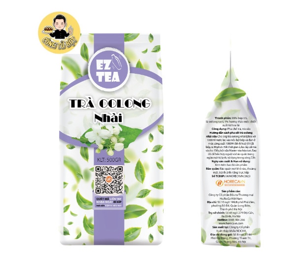 EZ TEA TRÀ OLONG NHÀI TÚI 500G