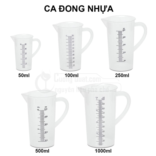CA ĐONG NHỰA ĐỨC VẠCH XANH 100ML