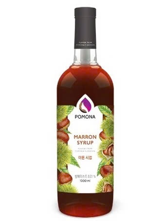 POMONA SYRUP HẠT DẺ 1L (6/THÙNG)