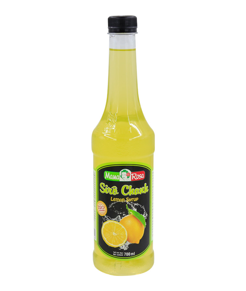 MAMA ROSA SYRUP CHANH VÀNG 700ML (12/THÙNG)