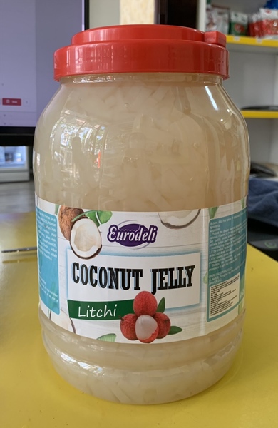 EURODELI THẠCH DỪA VẢI 3.8KG
