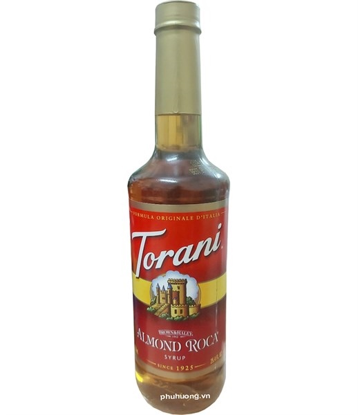 TORANI SYRUP HẠNH NHÂN 750ML (12/THÙNG)