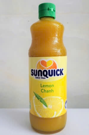 SUNQUICK NƯỚC ÉP CHANH 700ML (6/THÙNG)