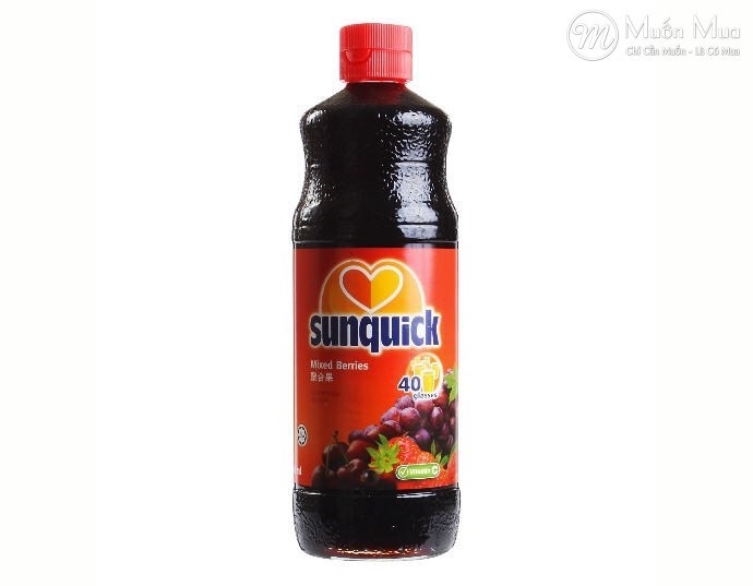 SUNQUICK NƯỚC ÉP BERRY TỔNG HỢP 700ML (6/THÙNG)
