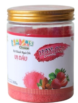 MAMA CHOICE BỘT BÁNH NGŨ CỐC VỊ DÂU