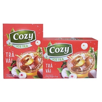 COZY TRÀ VẢI HÒA TAN (30/THÙNG)
