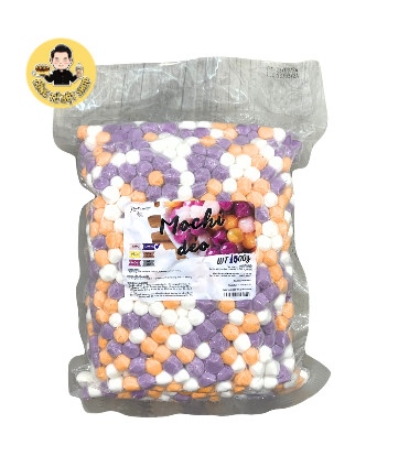 BENTRECOCOAS TRÂN CHÂU TƯƠI MOCHI DẺO TAM VỊ HẠT TRÒN NHỎ 1KG