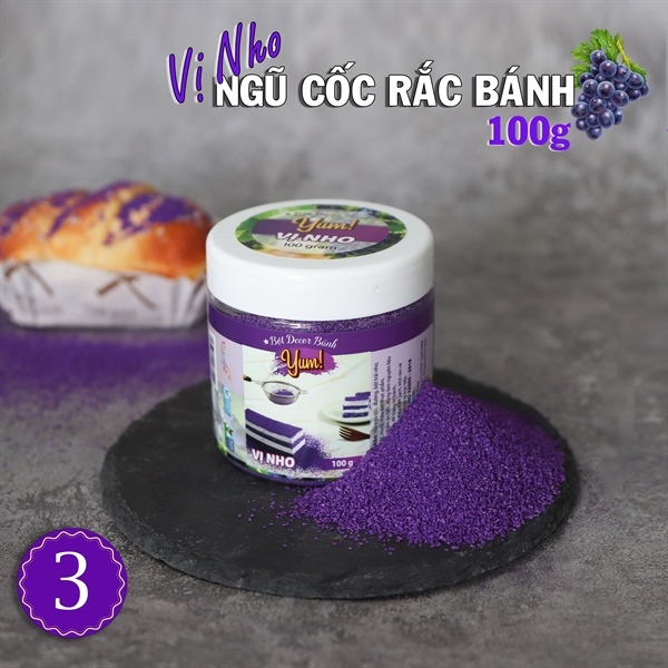 UNICORN BỘT DECOR BÁNH VỊ NHO 100G