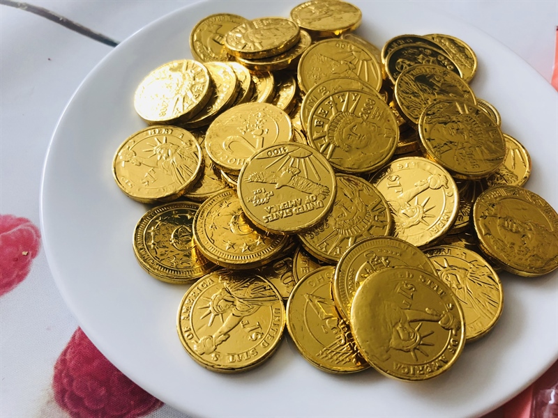 KẸO SOCOLA ĐỒNG TIỀN TRUNG 1KG