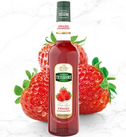 TEISSEIRE SYRUP DÂU 700ML (6/THÙNG)