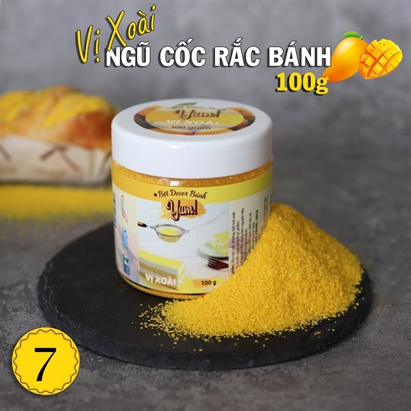 UNICORN BỘT DECOR BÁNH VỊ XOÀI 100G