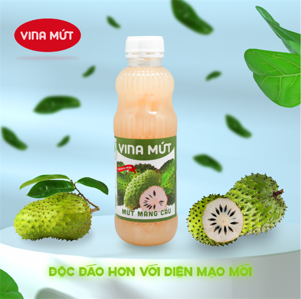 VINA SINH TỐ MÃNG CẦU 1L (12/THÙNG)