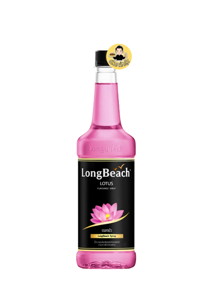 LONG BEACH SYRUP HƯƠNG HOA SEN 740ML (12/THÙNG)