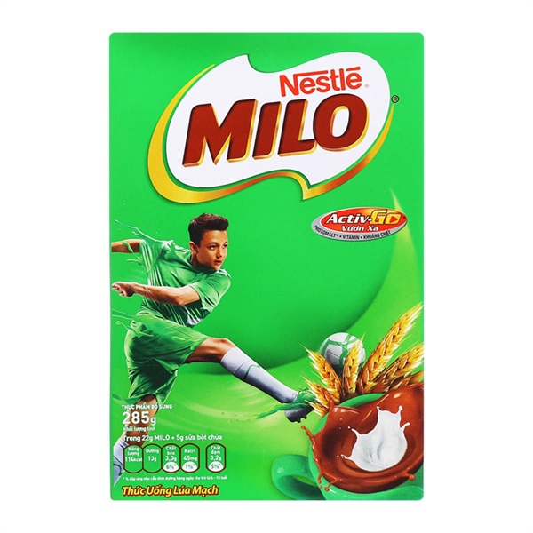 THỨC UỐNG LÚA MẠCH MILO 285G