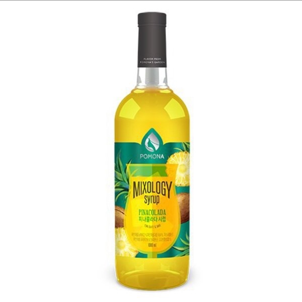 POMONA SYRUP DỨA & DỪA 1L (6/THÙNG)