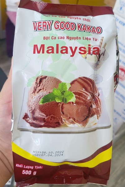 BỘT CACAO MALAYSIA 500G (20/THÙNG)