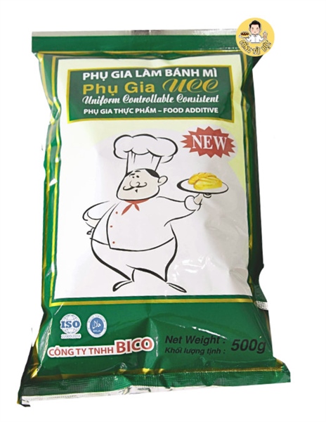 BICO PHỤ GIA LÀM BÁNH MÌ UCC GÓI 500G (20/THÙNG)