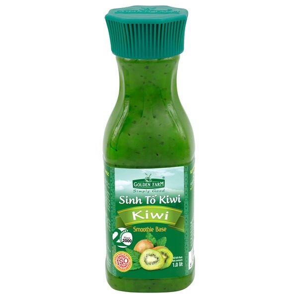 GOLDEN FARM SINH TỐ KIWI 1L (12/THÙNG)