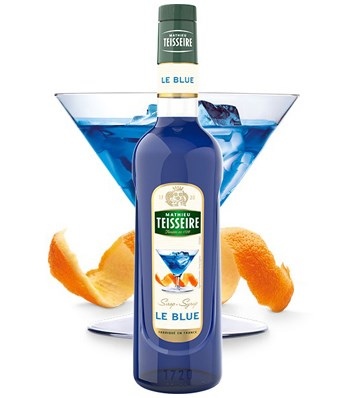 TEISSEIRE SYRUP BLUE CURACAO 700ML (6/THÙNG)