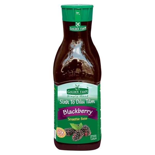 GOLDEN FARM SINH TỐ DÂU TẰM 1L (12/THÙNG)