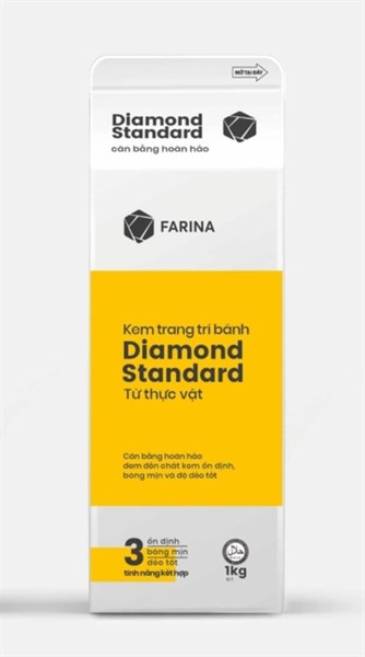 FARINA KEM TRANG TRÍ BÁNH DIAMOND STANDART 1KG