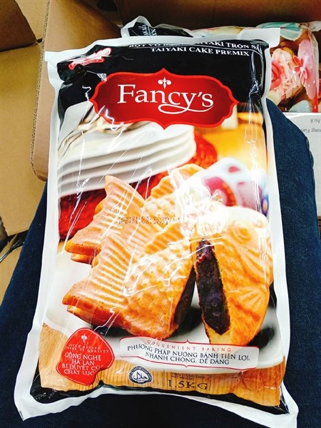FANCY'S BỘT VỎ BÁNH CÁ TAIYAKI 1.5KG (10/THÙNG)