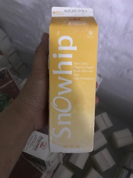 KEM SỮA SNOWHIP TÂN NHẤT HƯƠNG 1KG