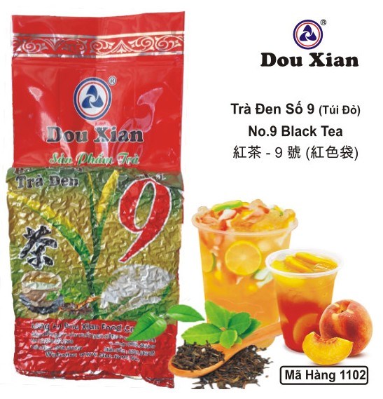 DOU XIAN TRÀ ĐEN SỐ 9 ĐỎ