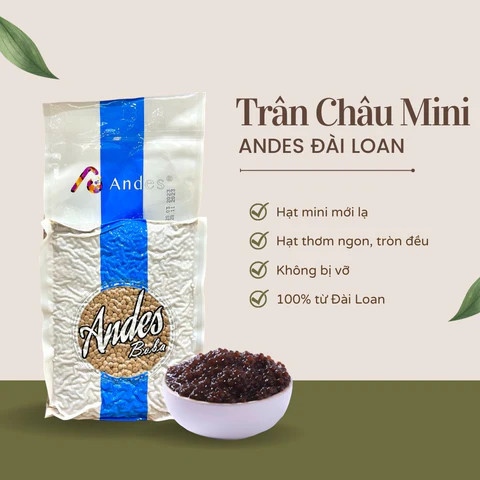ANDES TRÂN CHÂU CARAMEL HẠT MINI 3KG (6/THÙNG)