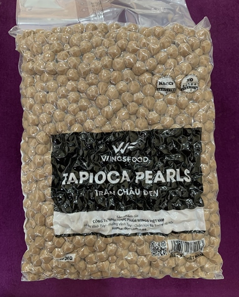 WINGSFOOD TRÂN CHÂU ĐƯỜNG ĐEN 3KG (6/THÙNG)