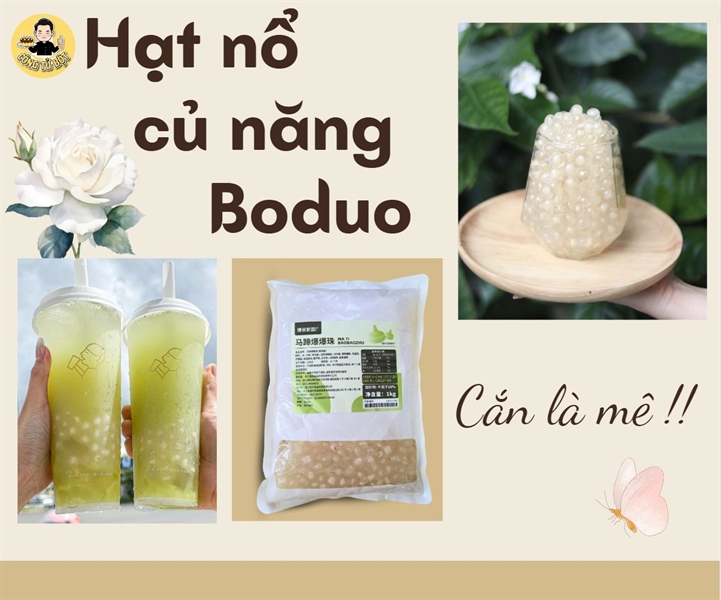 BODUO THẠCH THỦY TINH CỦ NĂNG 1KG (12/THÙNG)